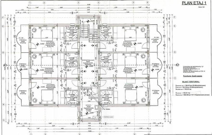 Cladire Multifunctionala 783mp Mamaia Nord - Pensiune la Cheie, Sediu - 39
