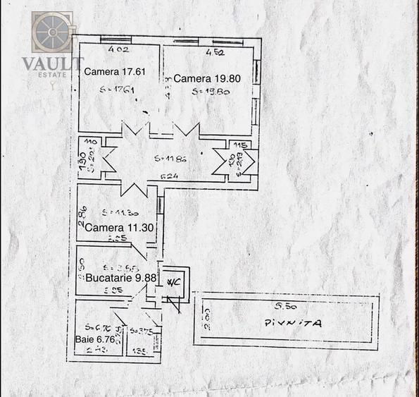 Apartament 3 camere in vila - Piata Regina Maria - 1
