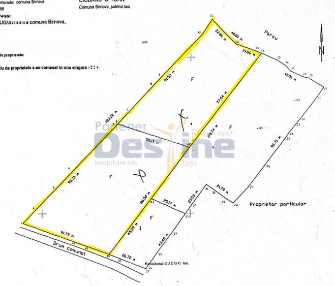 Teren intravilan 8000mp, Comuna Barnova Iasi - 2