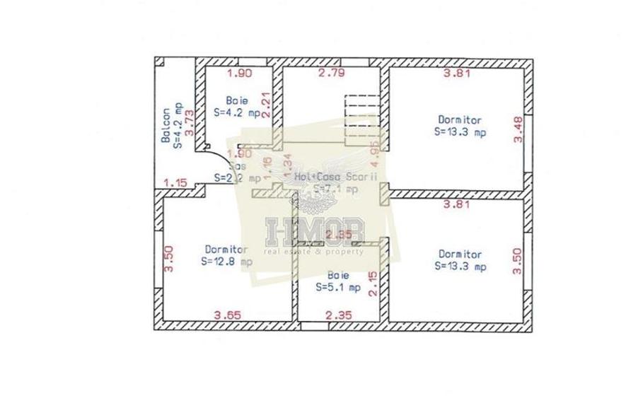 Casa moderna cu 5 camere 3 bai si teren 427 mp in Cisnadie - 15