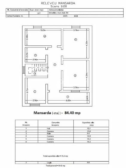 Casa individuala, P+M, 200mp, cartier Aviatiei, Iasi - 16