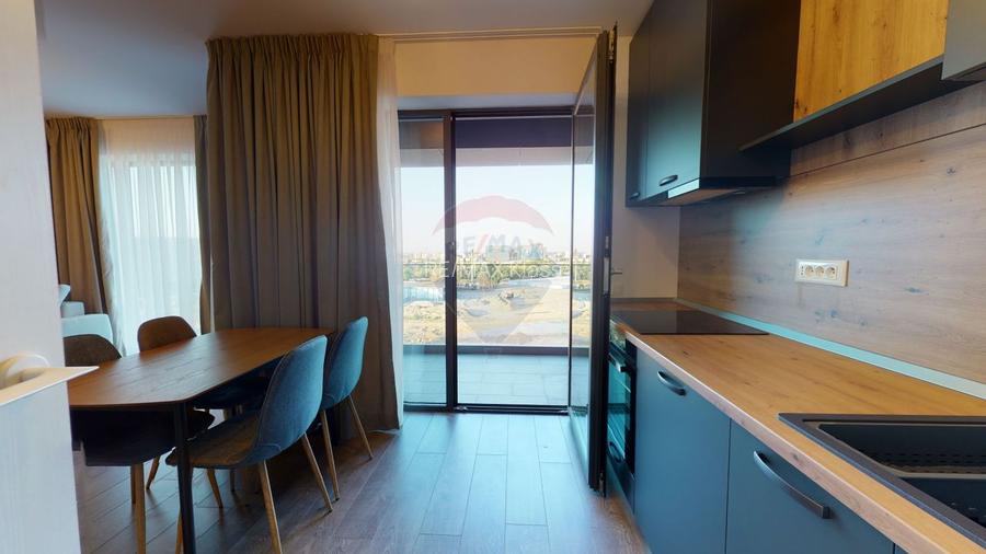 Apartament luminos cu 2 camere si parcare in Cloud9 - zona Aviatiei - 8