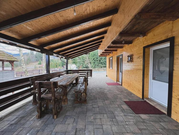 Cabana cu vedere la lac, 8 camere, 200 mp, 1800 mp teren, zona Colibita - 17