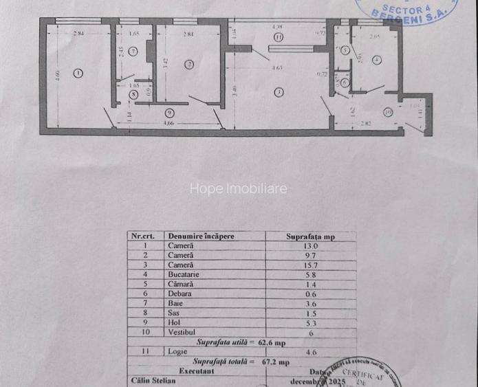 Emil Racovita-Aleea Terasei-apartament 3 camere - 14