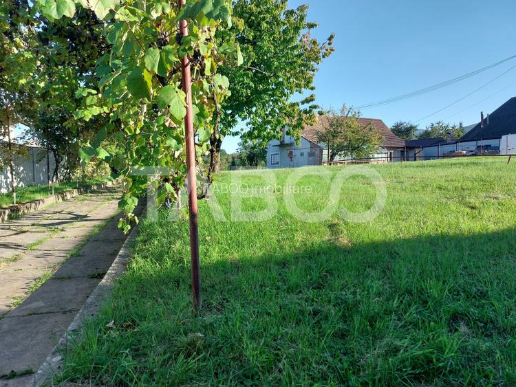 Teren intravilan 1298  mp PUZ toate utilitatile zona buna Cisnadie - 8