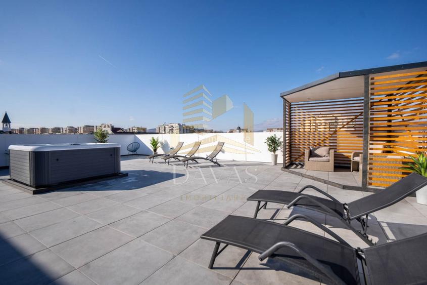 Penthouse ultrafinisat de închiriat + Terasa 250mp | Jacuzzi | Iulius Mall - 13