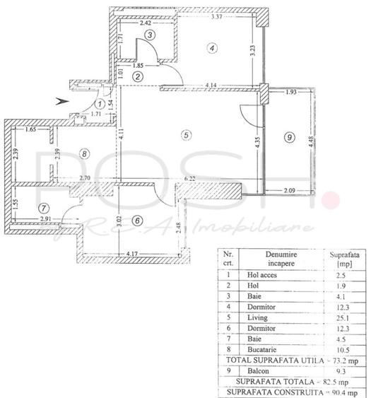3 camere în One Lake Club lângă Promenada Mall - 13