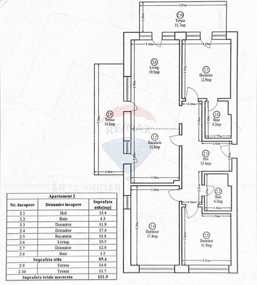 Vanzare apartament de lux cu 4 camere, curte de 279 mp in Pallady - 1
