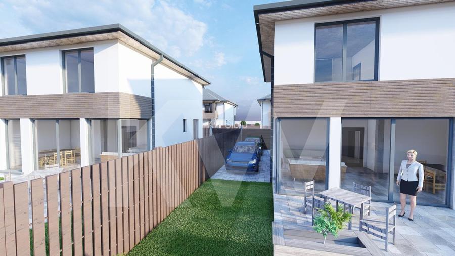 Casa 4 camere 3 bai singur in curte zona Selimbar Sibiu de vanzare - 4