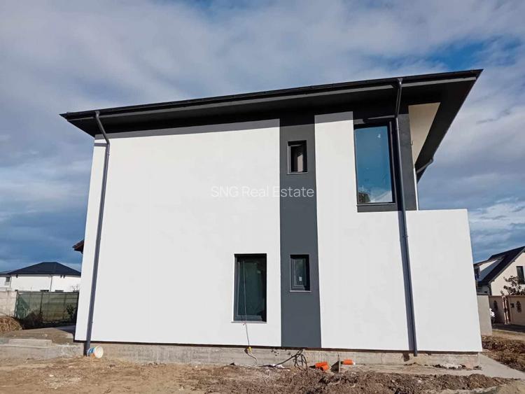 De vanzare vila individuala ''la alb'' 5 camere teren generos Corbeanca - Tamasi - 14