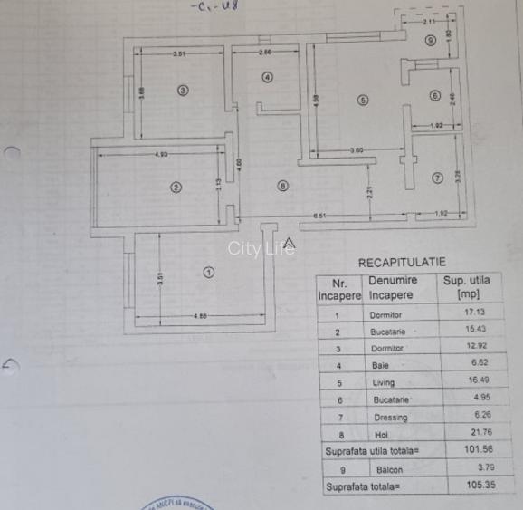 Apartament modern 4 camere  la 600 m de Family Market Bucium - 14