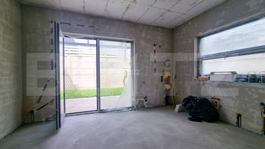 Duplex cu CF, 153mp, 250mp curte, semifinisat, zona Voronet - 7