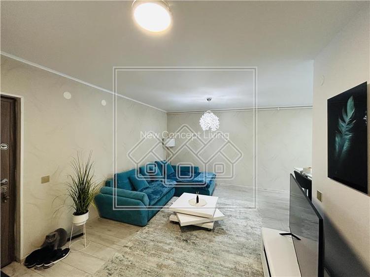 Apartament de vanzare in Sibiu -58 mp- mobilat modern- zona linistita - 11