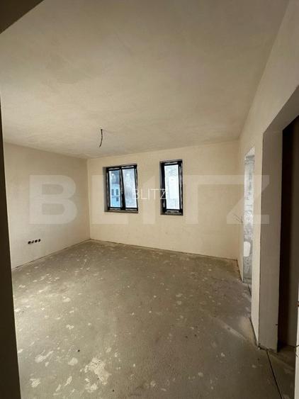 Duplex cu 4 camere, 2 garaje, semifinisat, zona manastirii Floresti - 8