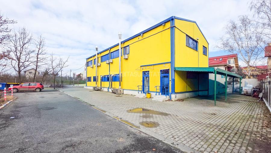 Spațiu industrial–afacere catering la cheie, teren&hală 750 mp S+P+1E - 4