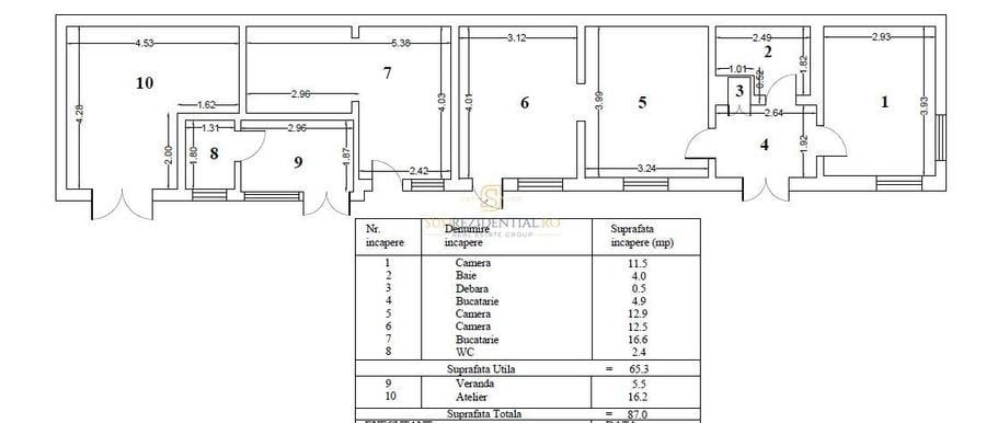 Vila individuala de vanzare, P+E+M, zona Dristor - 3