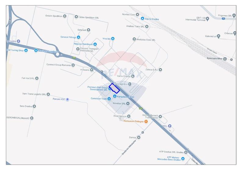 De vânzare - Teren intravilan 5043 mp Oradea - Calea Borșului - 5