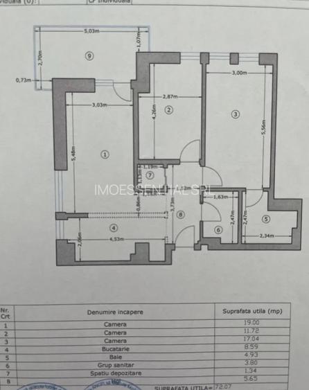 3 camere decomandat Drumul Taberei Moghioros Residence - 18