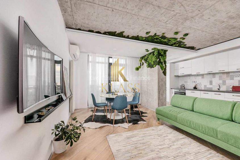 2 camere Floreasca, etaj 9, vedere Parc Verdi, parcare - 3