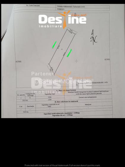 Teren Chicerea, 1250 mp, zonă în plină dezvoltare, 25 euro/mp - 2