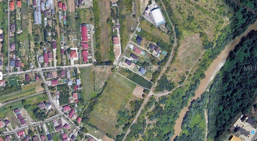 Teren intravilan Pitesti 2270 mp cu deschidere 24 m – Str. Mateias - 5