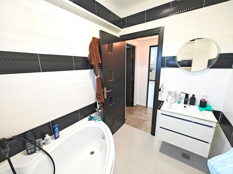 Apartament 2 camere, 53 mp, etaj 2, CT, geam baie, mobilat, Bucium, INTABULAT