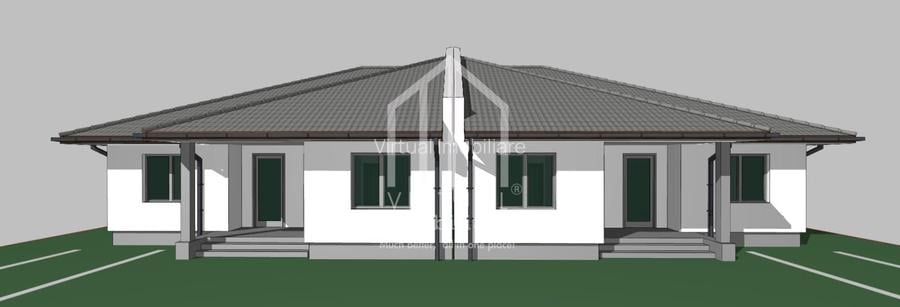 Casa individuala cu 3 camere, 91mp utili, 478mp teren, Cristian - 2