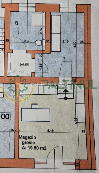 Spațiu comercial , vitrină stradală, lângă Parcul Sub Arini Sibiu - 2