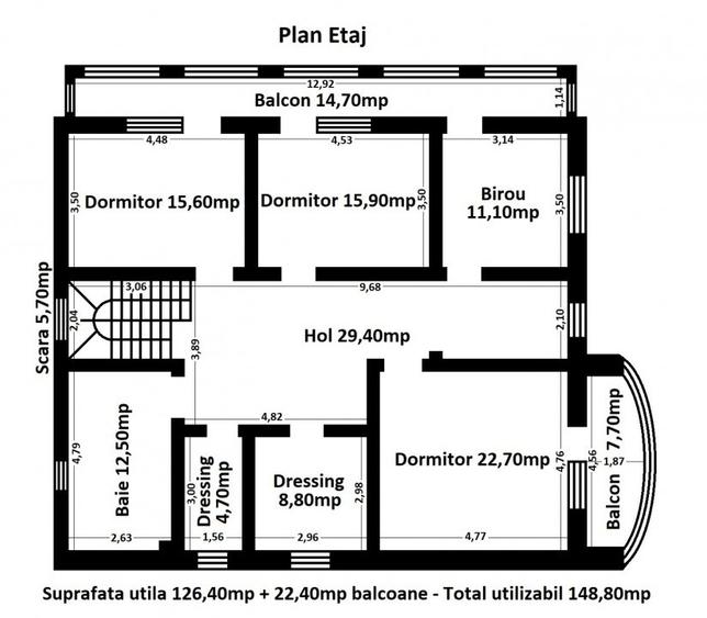 Vila independenta energetic cu teren 427mp pe colt COMISION 0% - 59