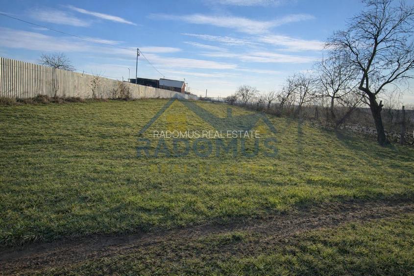 Teren intravilan 2.150 mp, deschidere 17 m – Albești-Paleologu - DN 1B - 2