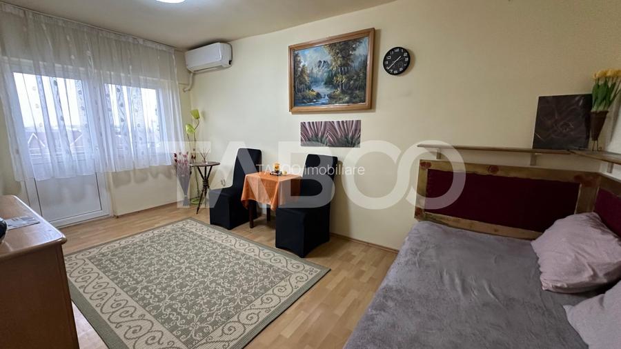 Garsoniera decomandata etaj intermediar balcon Calea Dumbravii - 3