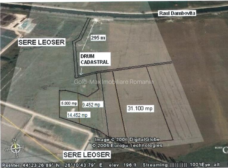 Teren intravilan de Vanzare - Popești-Leordeni / Splaiul Unirii - 2