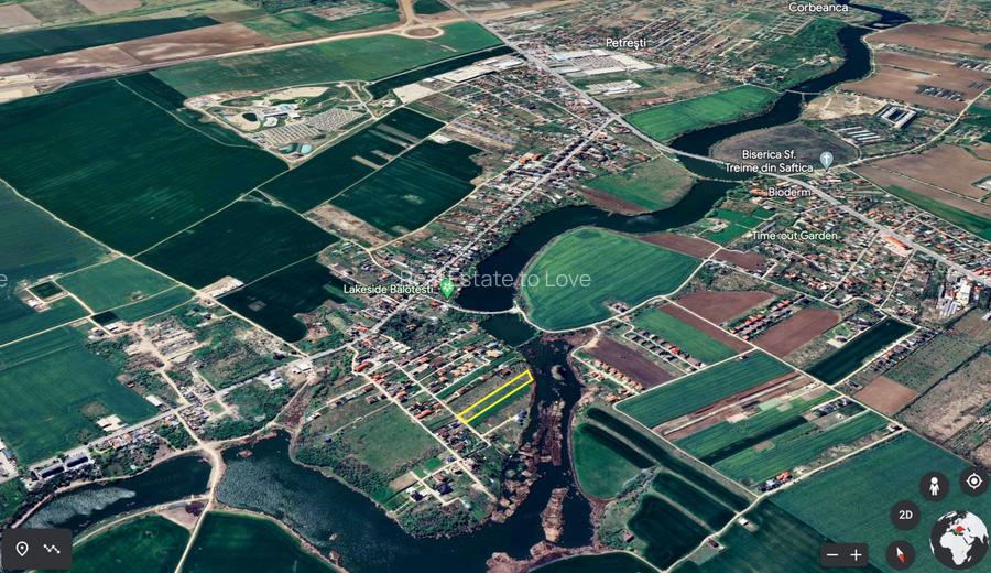 Vila mediteraneana, cartier cu iesire la lac, zona relaxare, peninsula Balotesti - 13