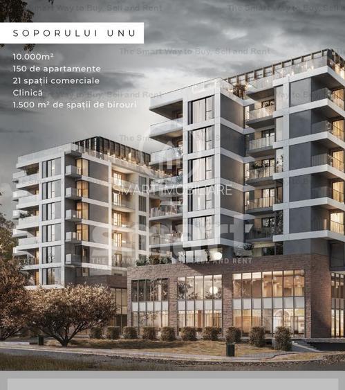 Apartament 2 camere cu terasa Sopor Iulius Mall - 20