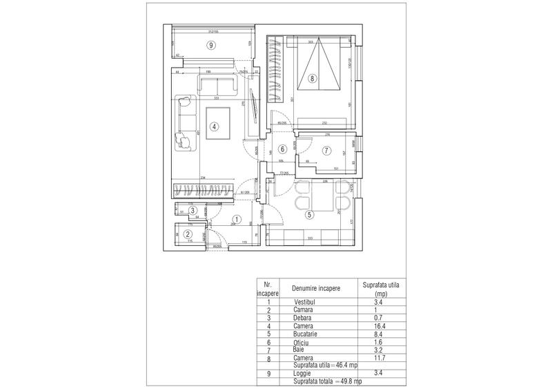 2 camere, renovat, 5 minute metrou Tudor Vladimirescu - 1