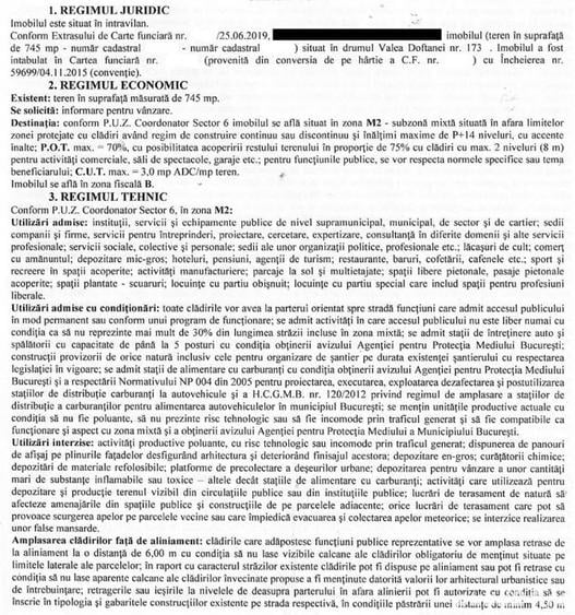 VAND TEREN DE 745 MP CU DESCHIDERE DE 22M LA DRUMUL VALEA DOFTANEI - 3