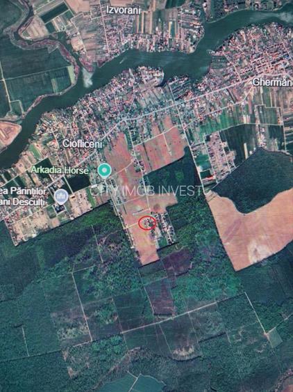 Vanzare teren constructie casa CIOFLICENI - SNAGOV - 2