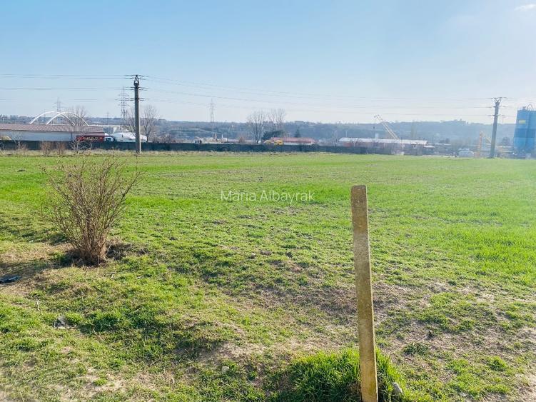Teren investiție 5.500 mp lângă A2 – dublă deschidere 55 m / 101 m – utilități  - 4