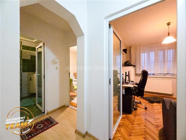 Vanzare/schimb cu 2cam:Central, 3camere,decomandat,2bai,2balcoane,E.V, perspecti - 6