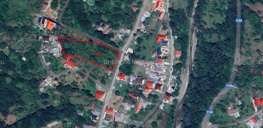 Teren intravilan 3.788 mp, deschidere 39 m, Fieni, sat Costești, jud. Dâmbovița - 9