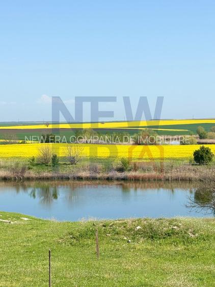 Teren 1926 mp Gostilele - Vedere Lac - 109m deschidere(2 strazi) - Fundulea   - 2