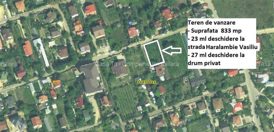 Teren in Bucium - Cartier IC Bratianu - 3