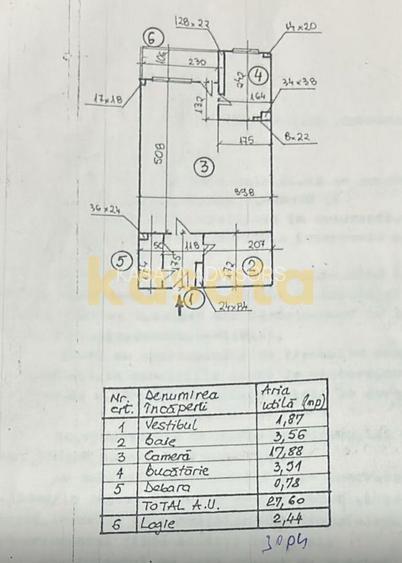 OPORTUNITATE | GARSONIERA | IANCULUI | BLOC 1982 | METROU - 1