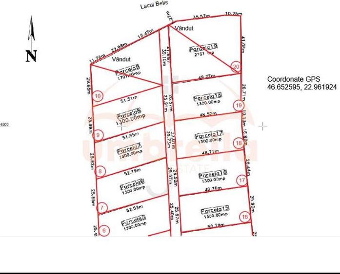 Teren de vanzare 29.131m²/35€ m² lac Belis, la Paraul Butoaie, Giurcuta - 7