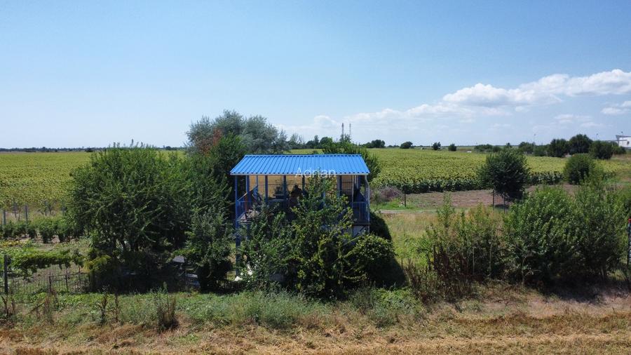 VAMA VECHE casă 2 containere etaj intravilan puț fosă panouri AC teren 250 m² - 3