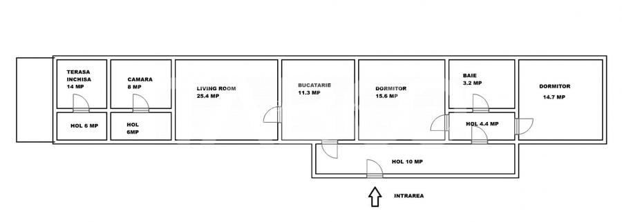 Casa de vanzare cu 3 camere Cartier Marmelada- zona Veterani - 7