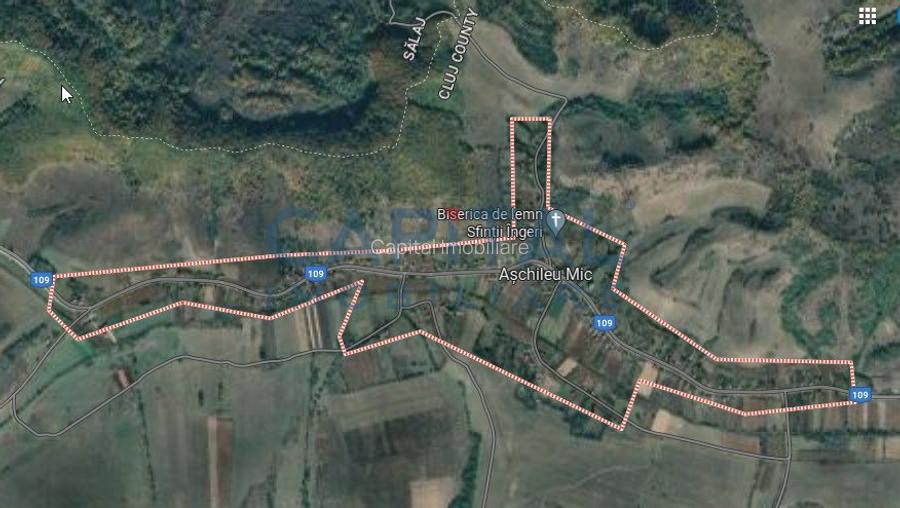 Teren intravilan 1700 mp pentru constructie casa sau cabana, Aschileu Mic - 4
