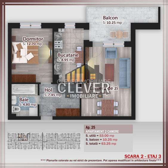 Apartament 2 camere Pallady, balcon 10 mp, comision 0% - 1