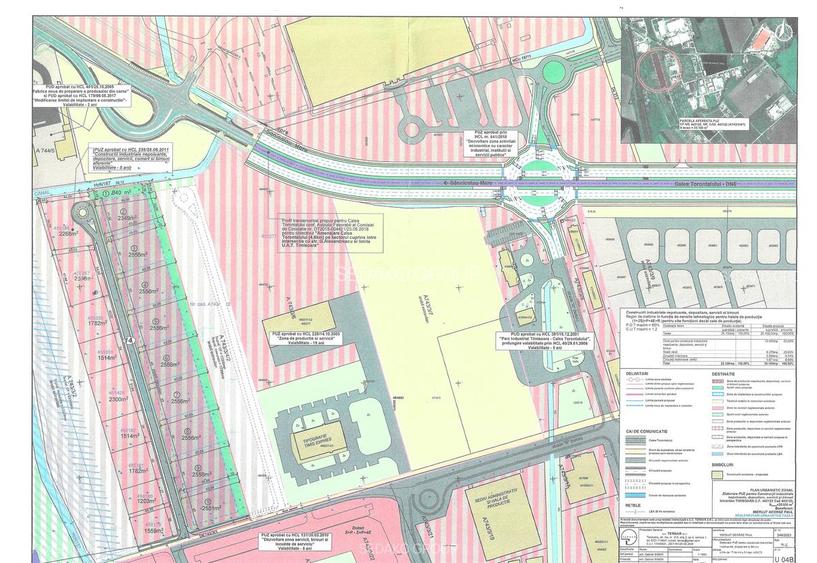 Teren industrial Calea Torontalului, zona PITT - 2