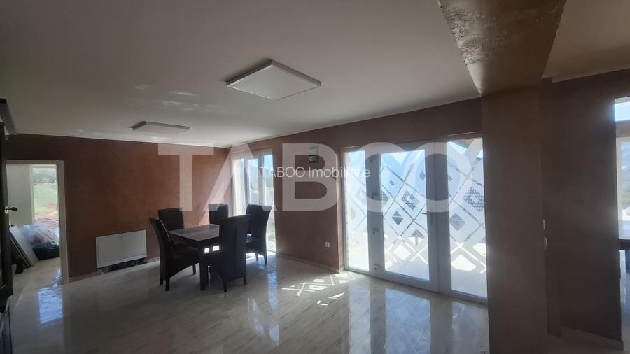 Casa de vanzare 405 mp utili 2 garaje 250 mp terase Slimnic Sibiu - 15